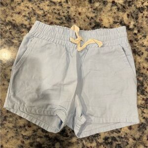 Minnow Light  Blue Drawstring Shorts- 2T